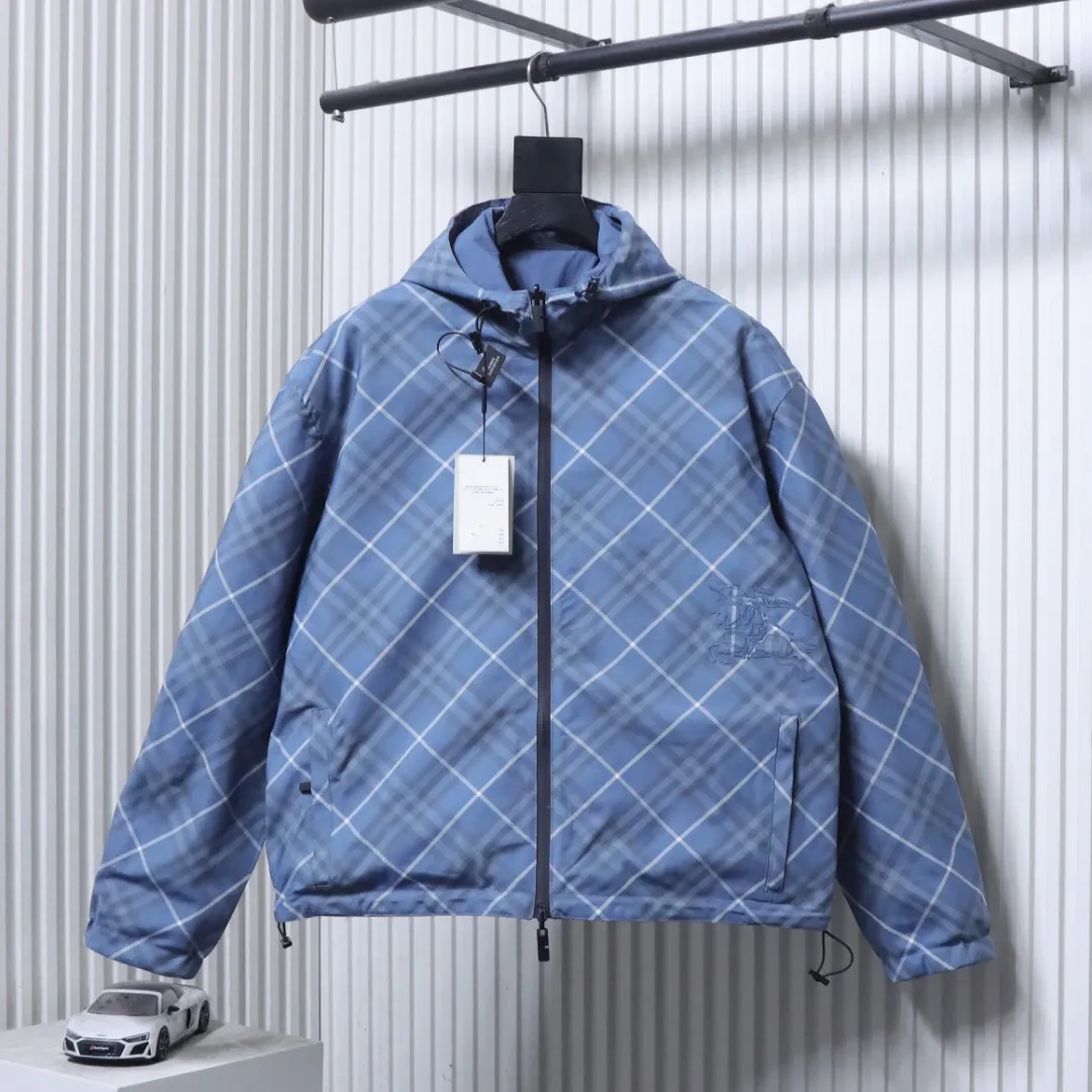 BBR Horse Appliqué Reversible Quilted Hooded Jacket