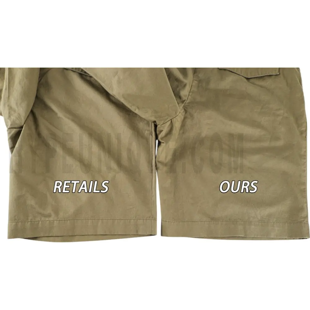Leg opening detail image of the pants