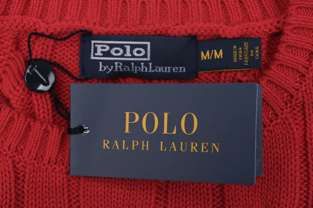 Ralph Lauren label and tags.