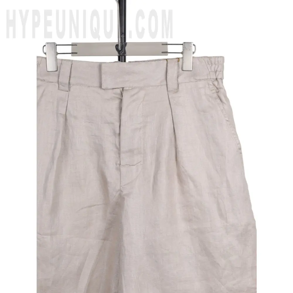 The front of the shorts.