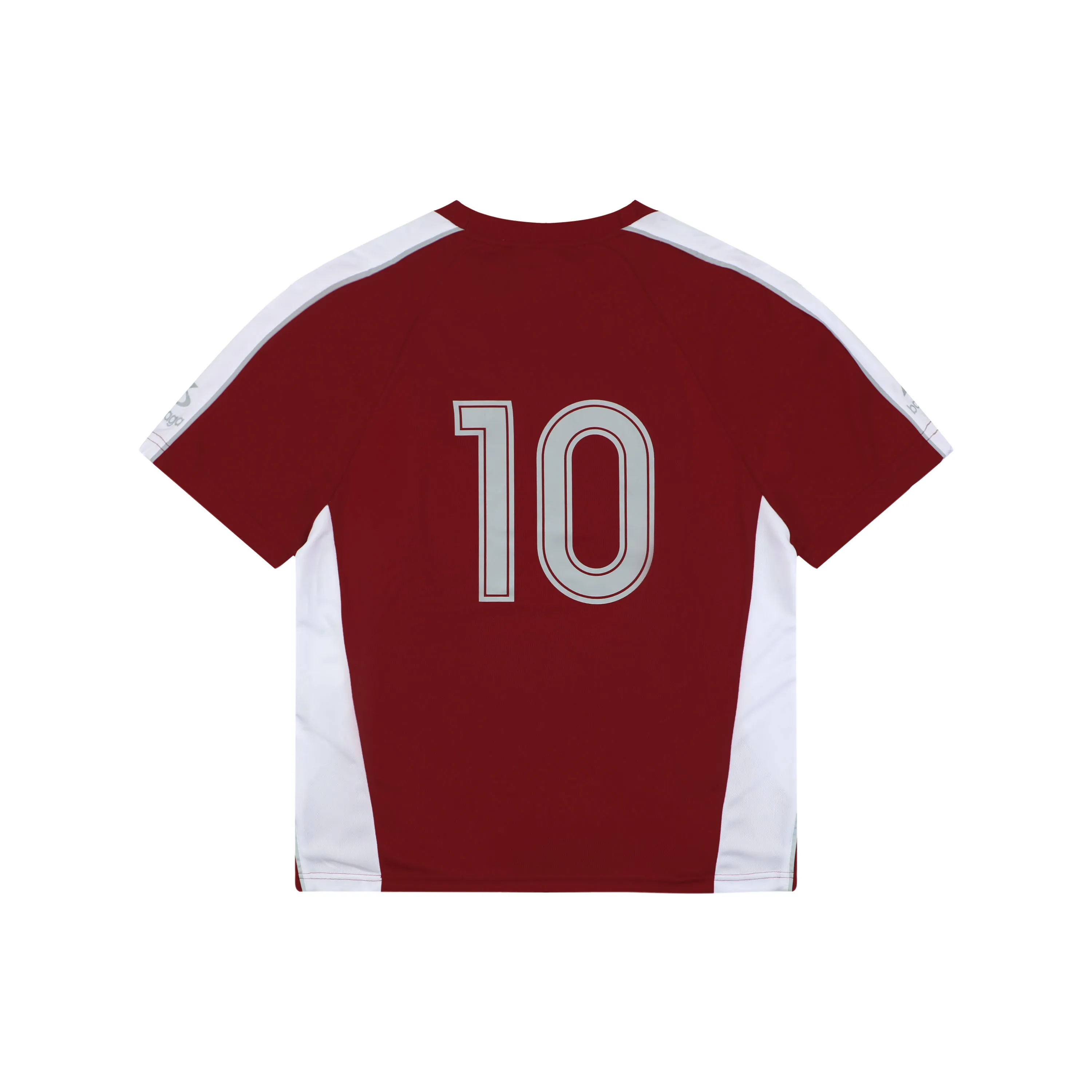 Back BLCG Wheat Spike B Letter Football T-Shirt - Back