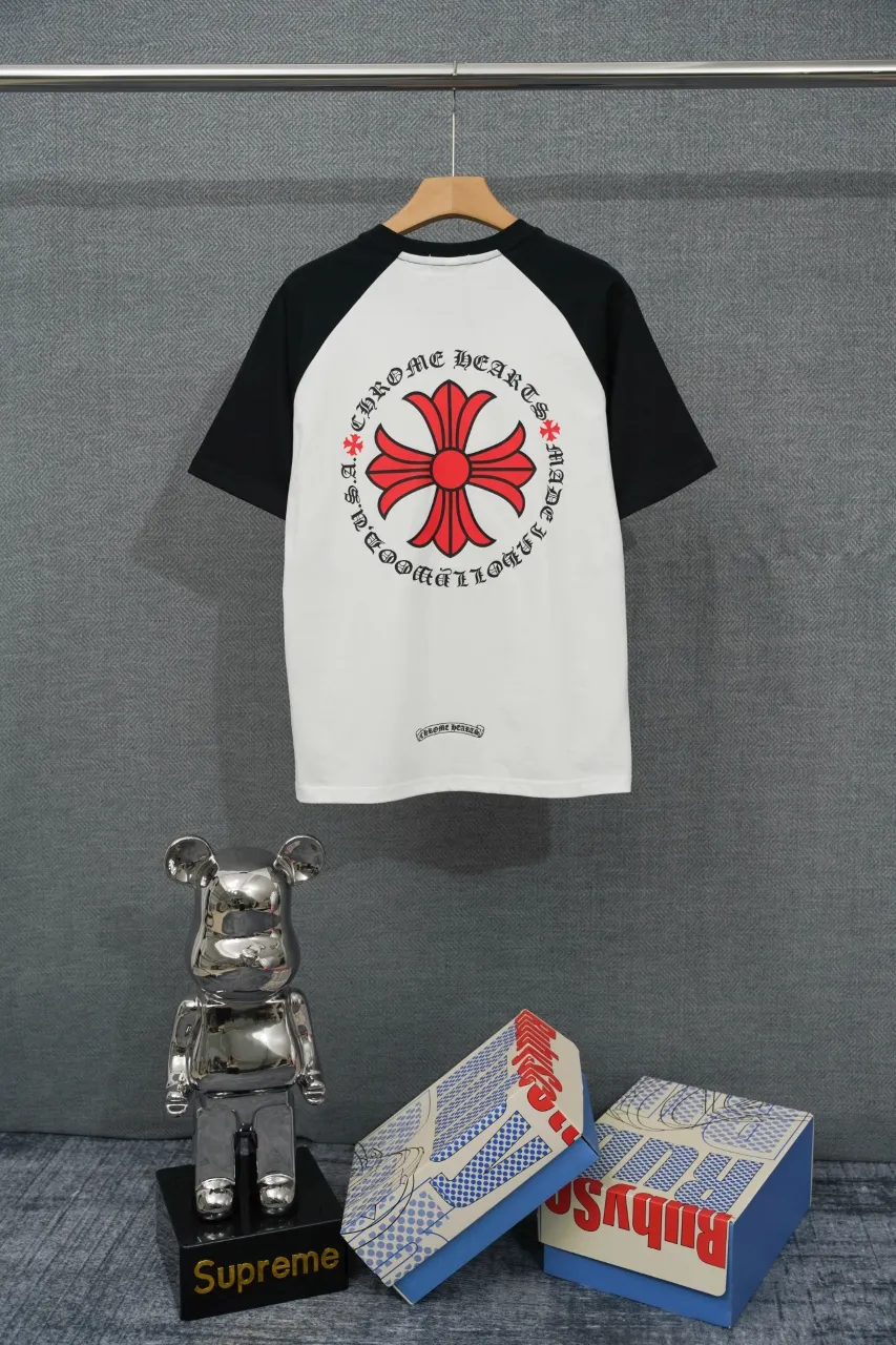 Back CH Red Cross Cemetery Logo Raglan T-Shirt