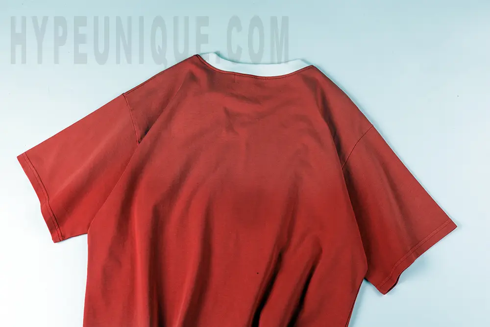 Vertabrae Punk style Red Tee