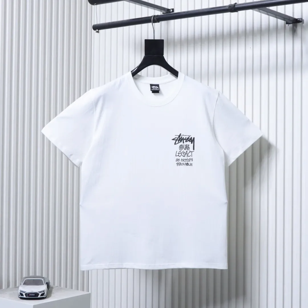 Stussy World Tour Printed Short Sleeve T-Shirt