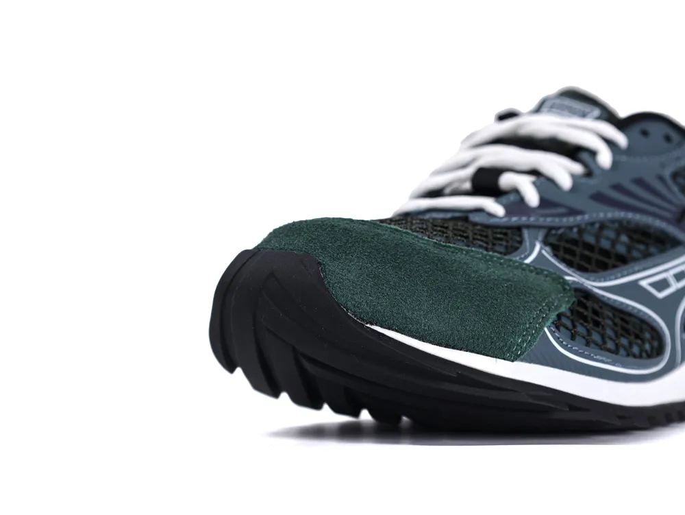Bottega Veneta Orbit Sneaker Dark Green Toe Cap Detail