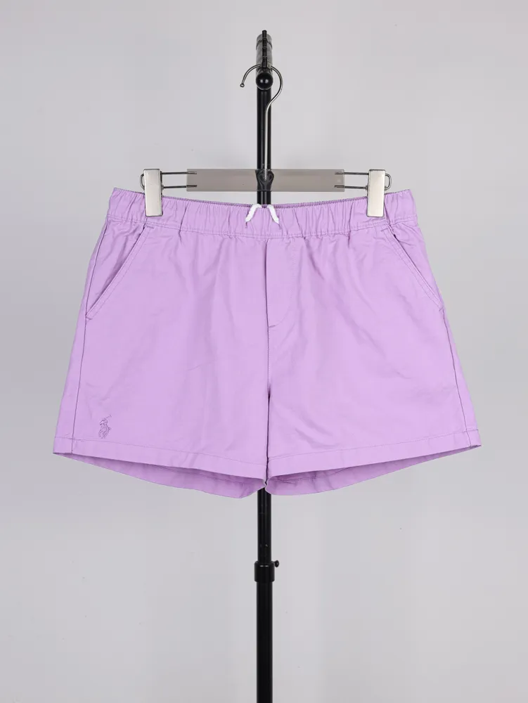 RL Women's Drawstring Cotton Shorts