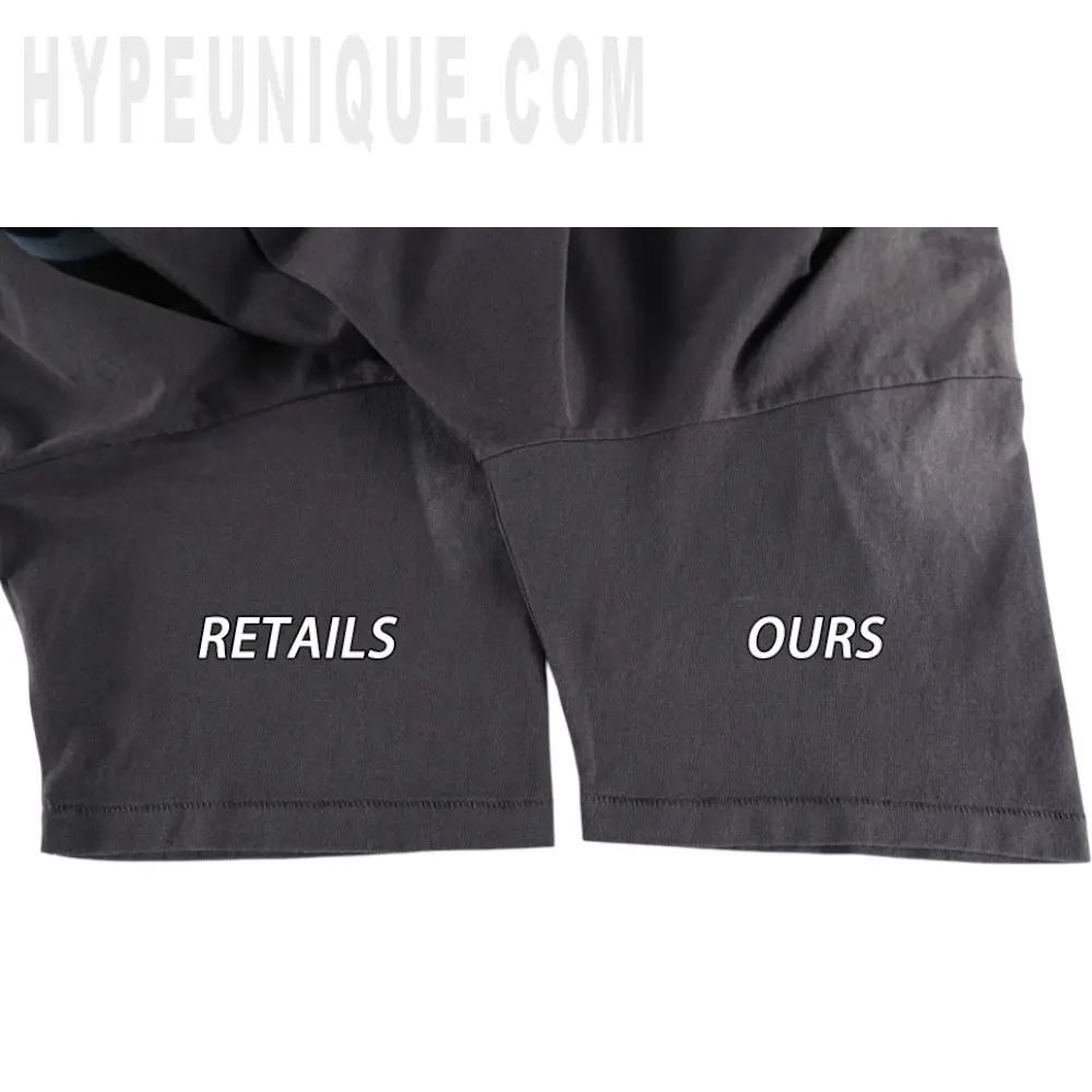 The sleeves of the clothes