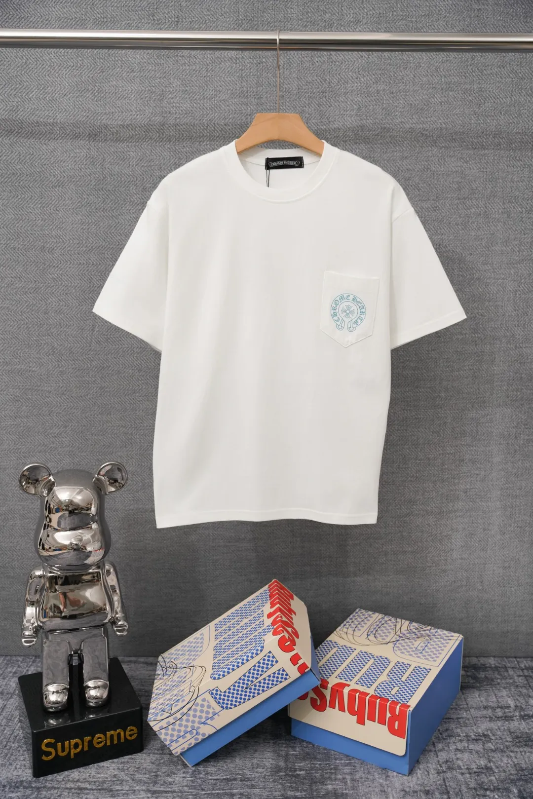 CH Sky Blue Horseshoe Logo T-Shirt