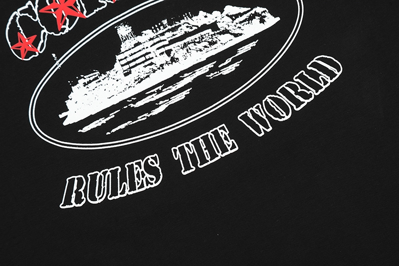 Corteiz 5 Stars "RULE THE WORLD" Tees