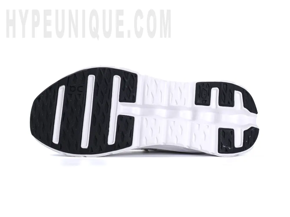 On Cloudtilt Loewe 2 WMNS Sand / White black and white sole front view