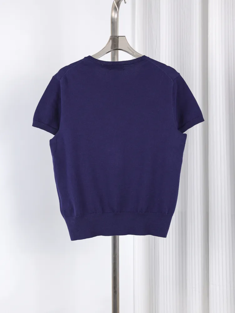 RL Pony Knit Cotton Crewneck T-Shirt