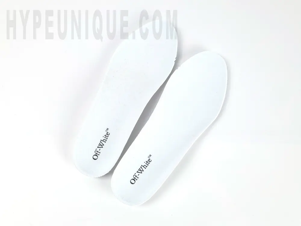 the white insole