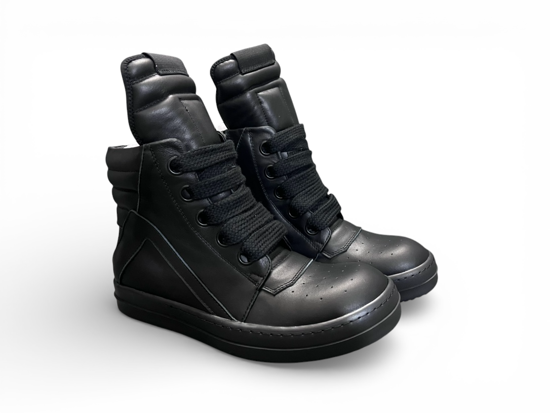 Rick Owens Lido Jumbo Laced Geobasket High ‘Black’