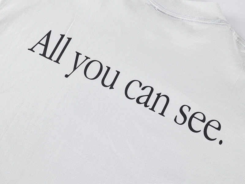 Sunglasses Logo Printed T-Shirt