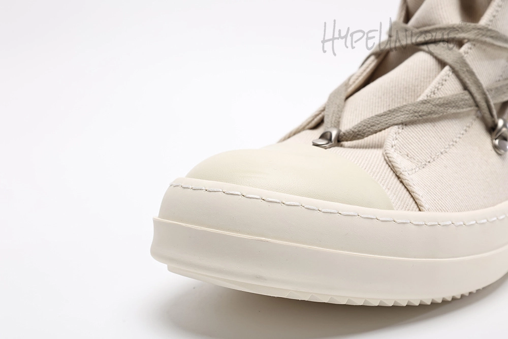 Rick Owens DRKSHDW Strobe Cotton Nylon Hexa High 'Pearl Milk'