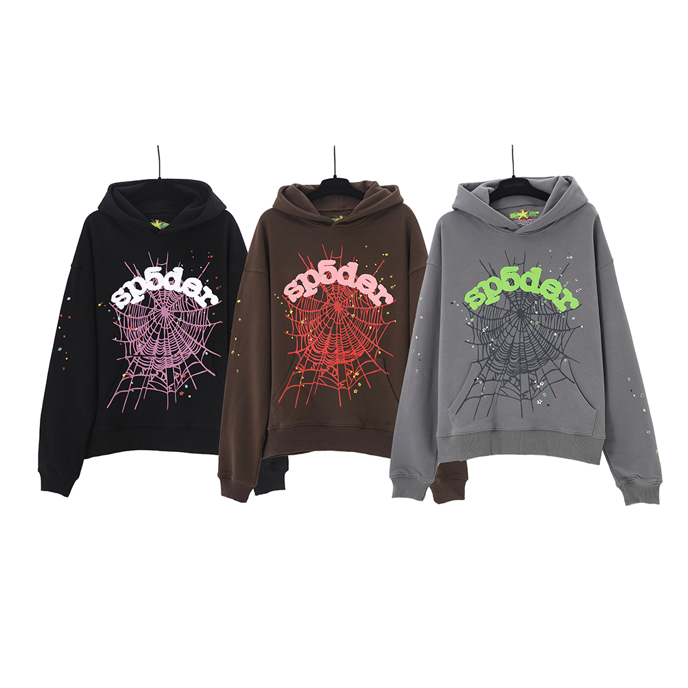 Sp5der Wait Web Hoodie Reps