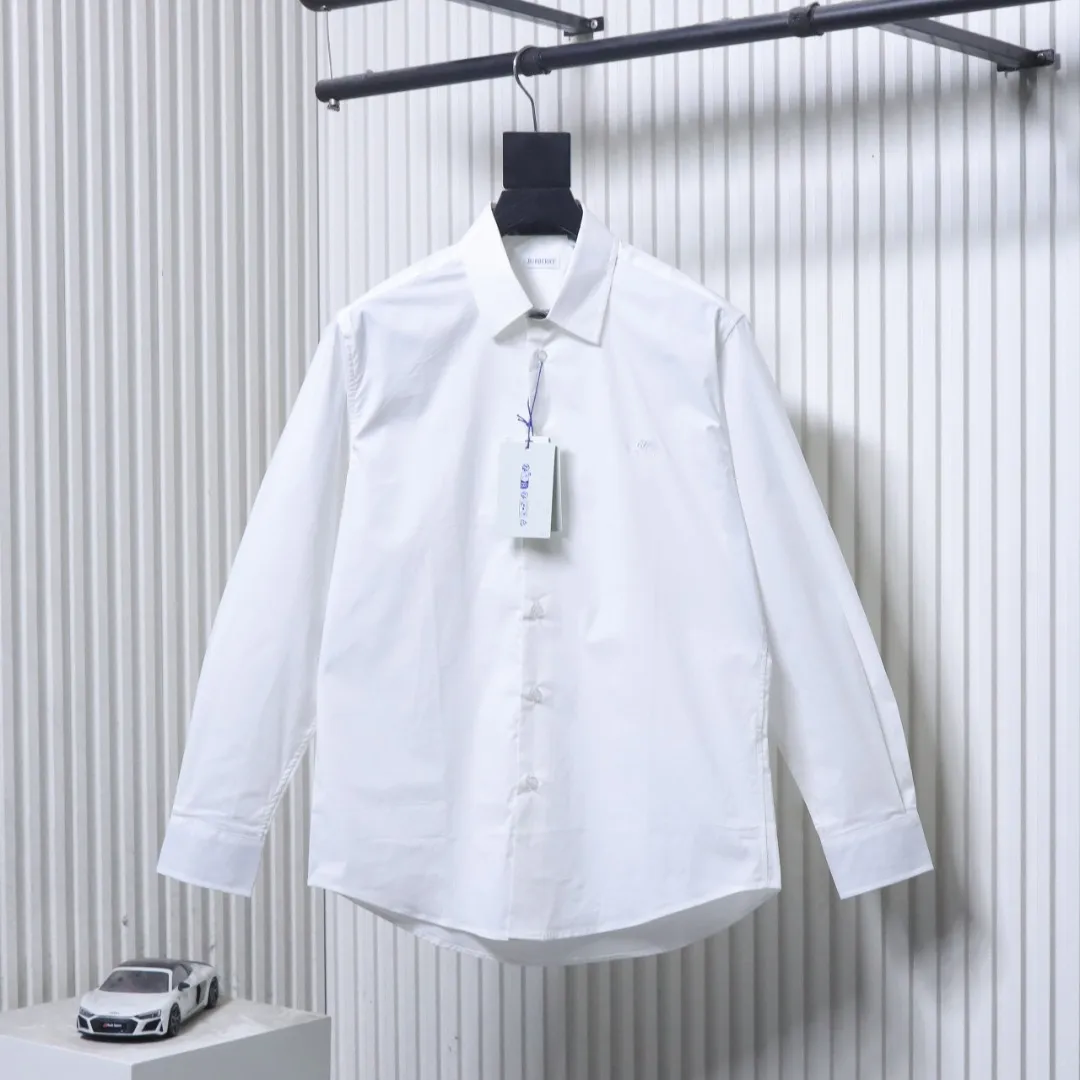 BBR Check Collar Embroidered Horse Logo Shirt