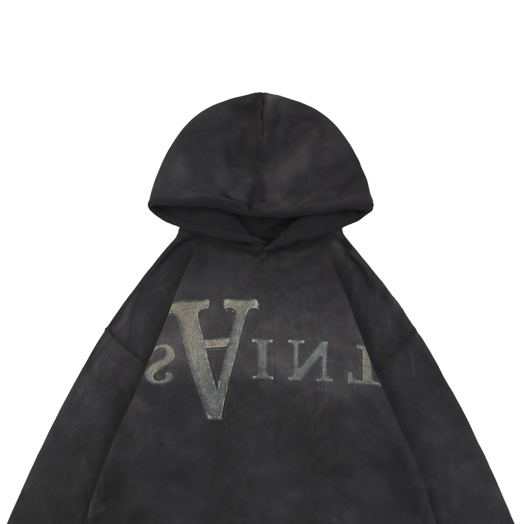 Detail of hoodie