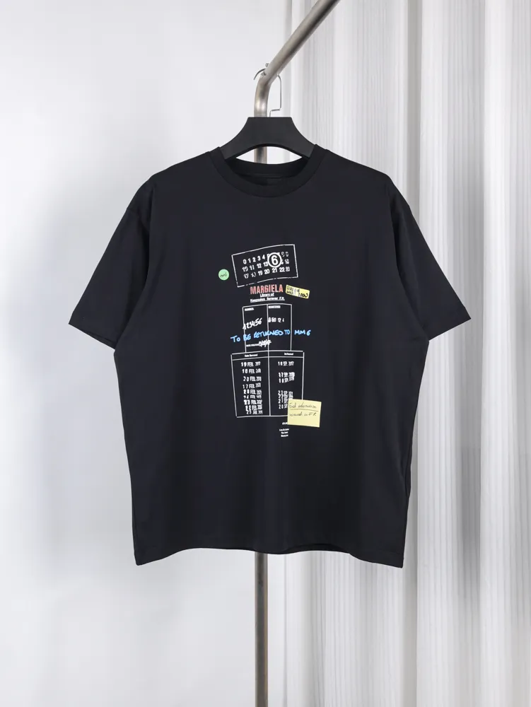 MM6 Graffiti Print Oversized T-Shirt