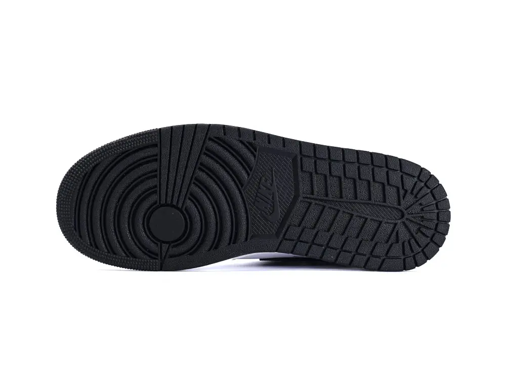 the black outsole