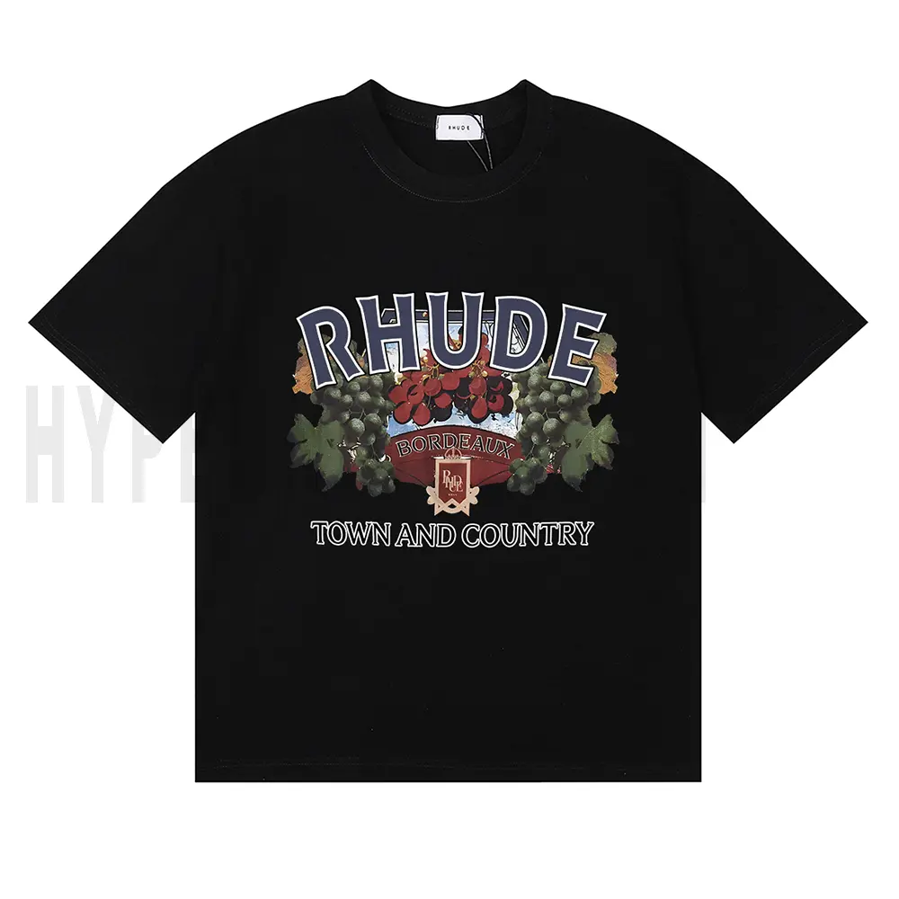 The front of the black clothes