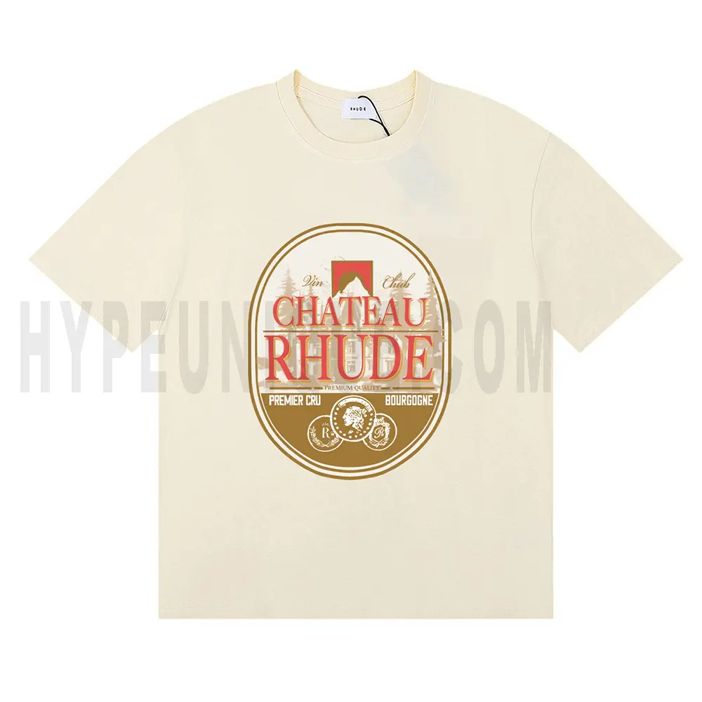 The front of the beige clothes