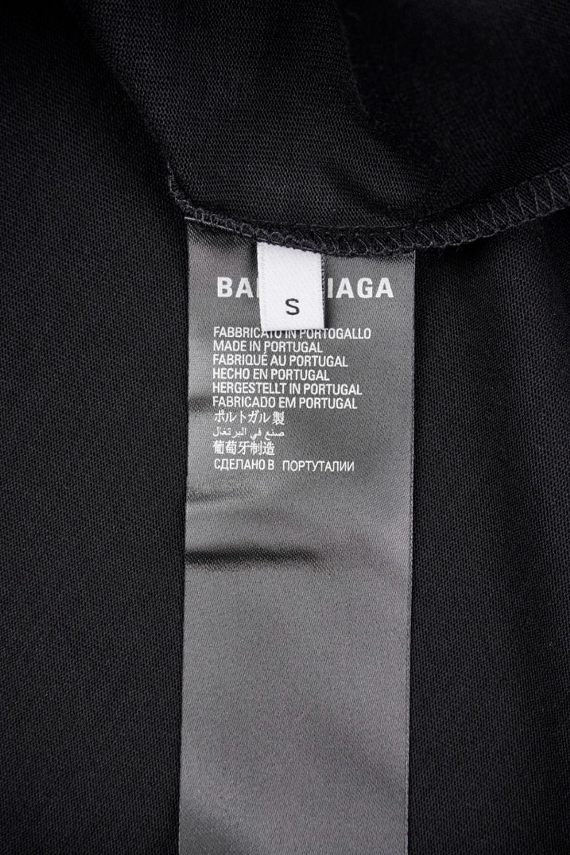 Balenciaga Ib Logo Reflective Print T-Shirt