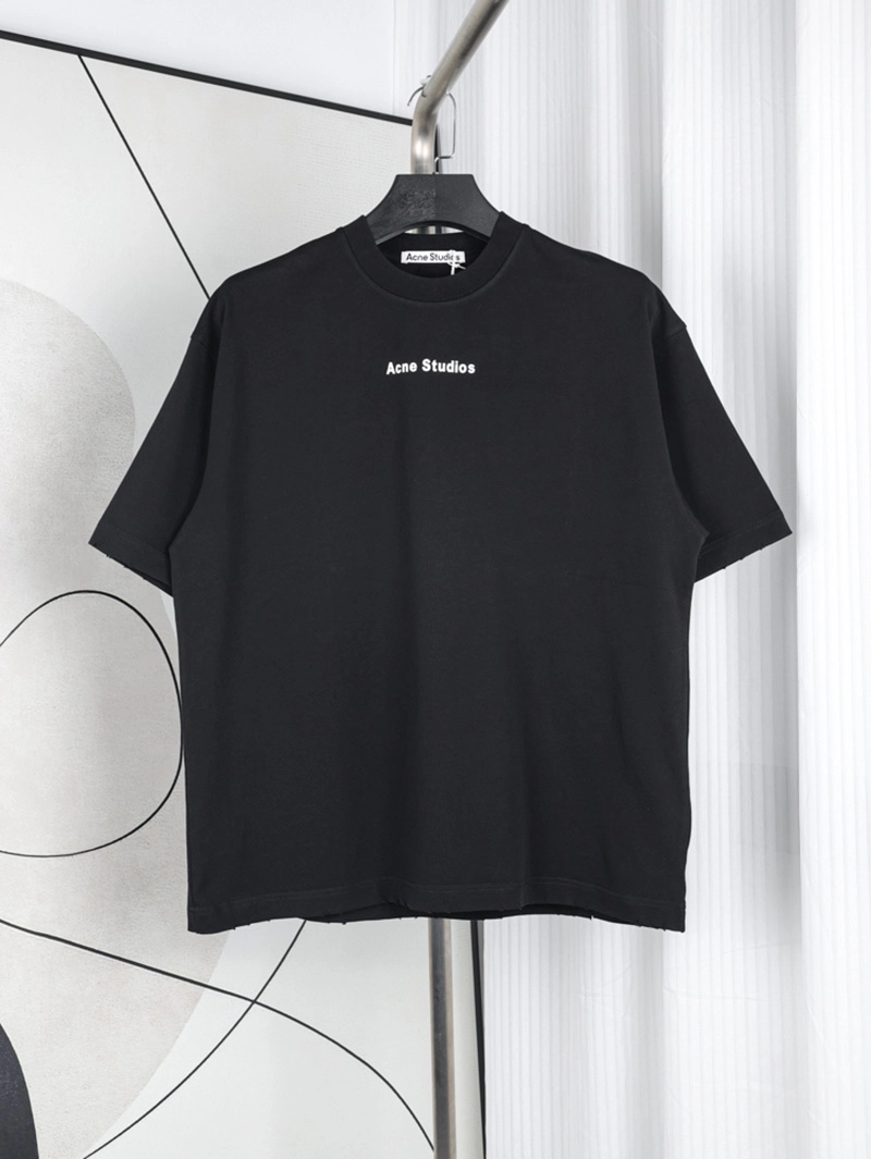 Acne 1996 Silicone Letter Print T-Shirt