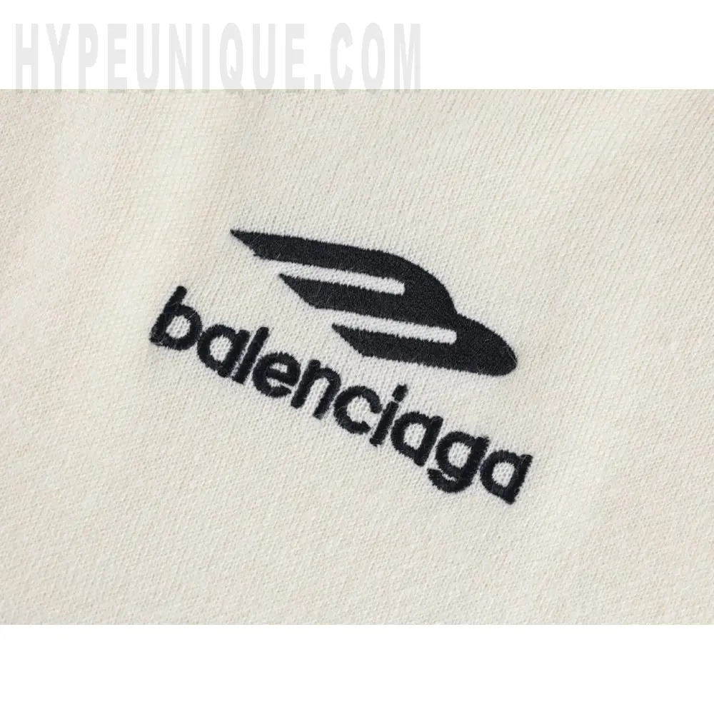 Embroidered graphic on the front of the garment