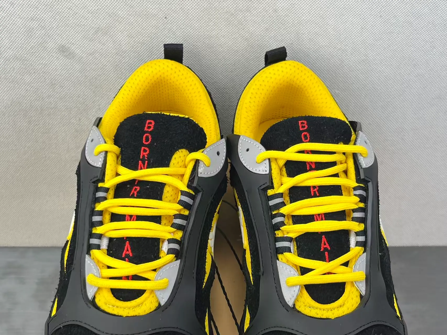 Shoe Lace and Logo Detail
