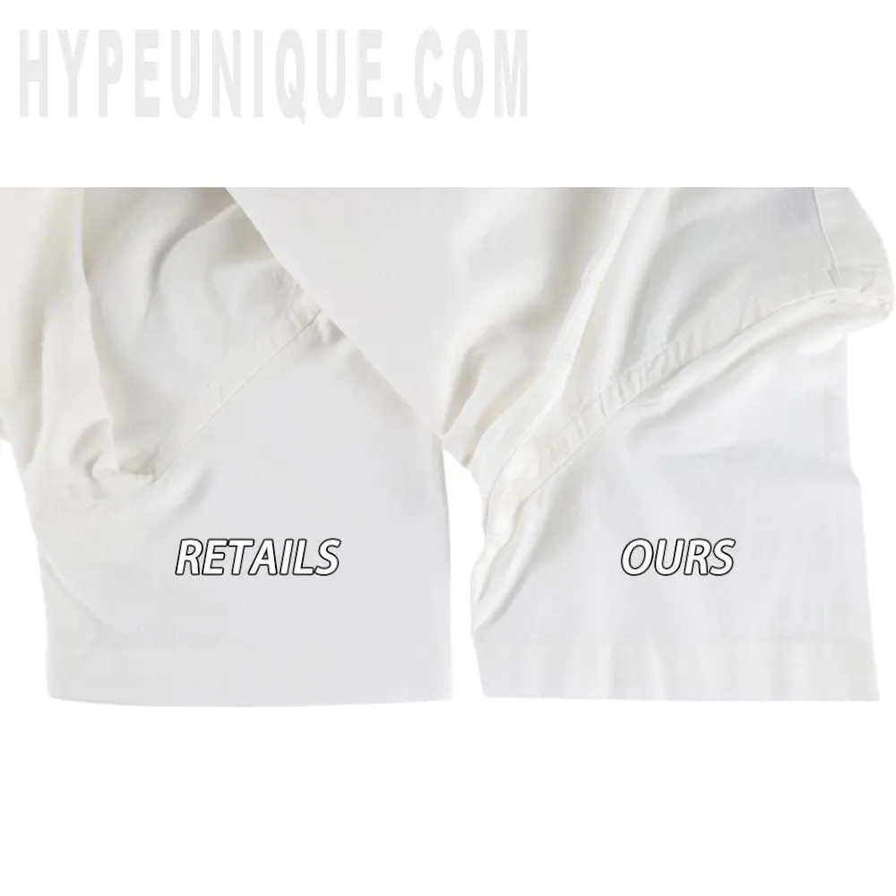 The sleeves of the clothes