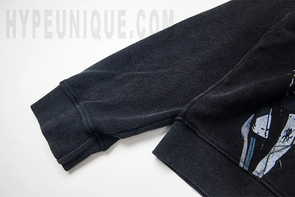 The sleeves of the clothes