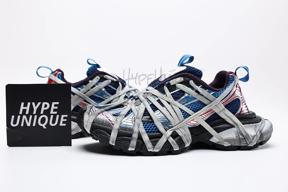 3XL lace-up Sneakers Blue