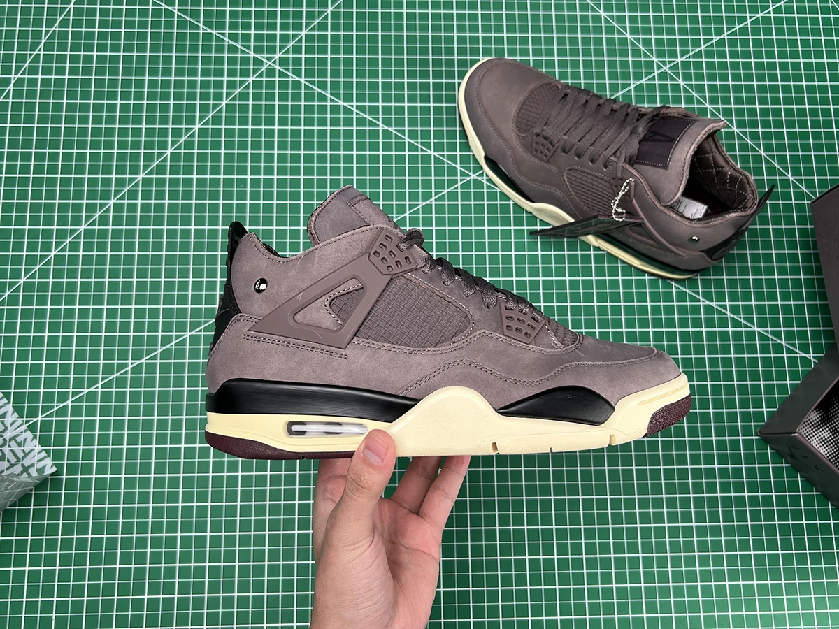 outside of the shoe