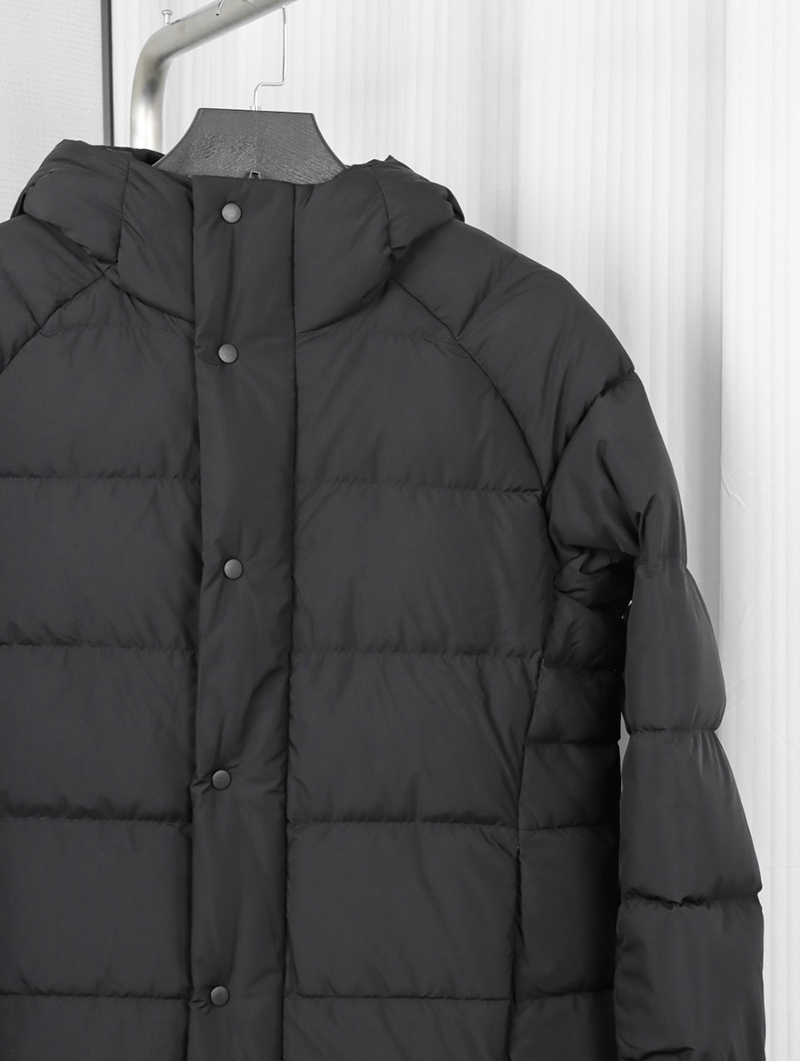 Wunder Puff 7-grid Hooded Down Jacket