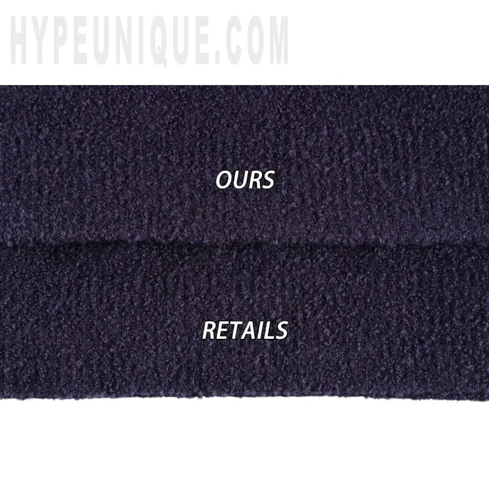 Fabric Texture Comparison Chart