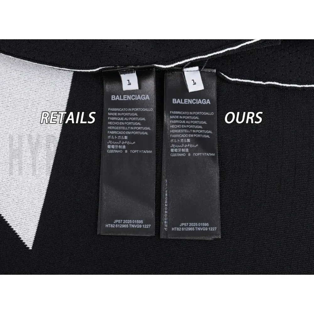 Washing Label Comparison Diagram