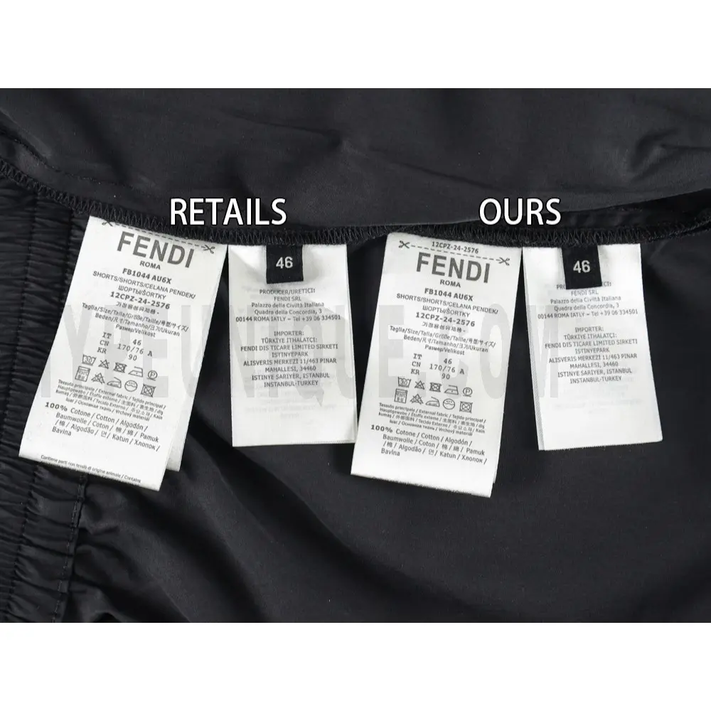 Washing Label Comparison Diagram