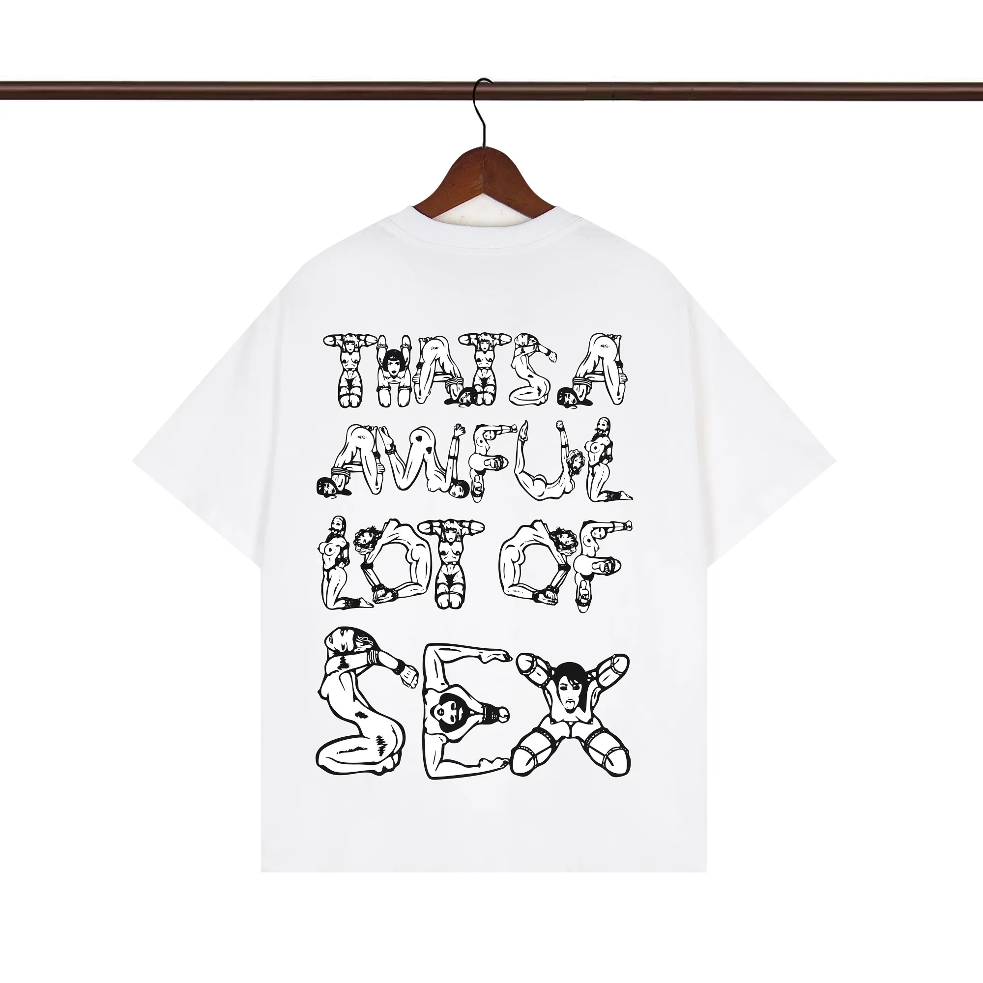 Back of That’s A Awful Lot Of Cough Syrup Anatomy Graphic T-Shirt Color White