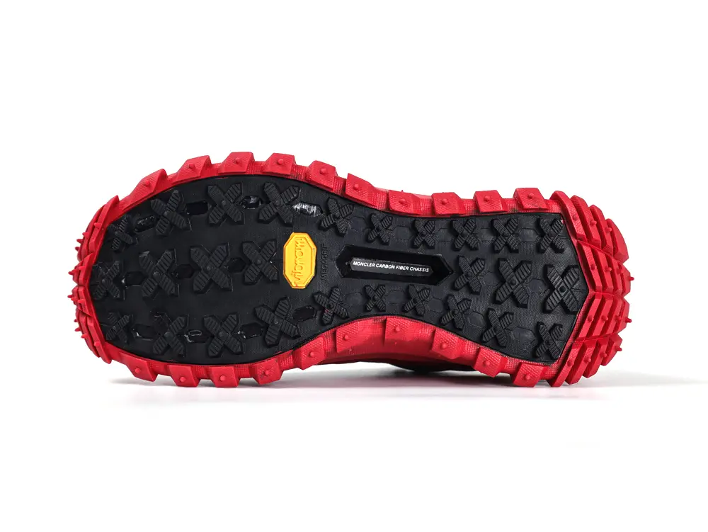the black outsole
