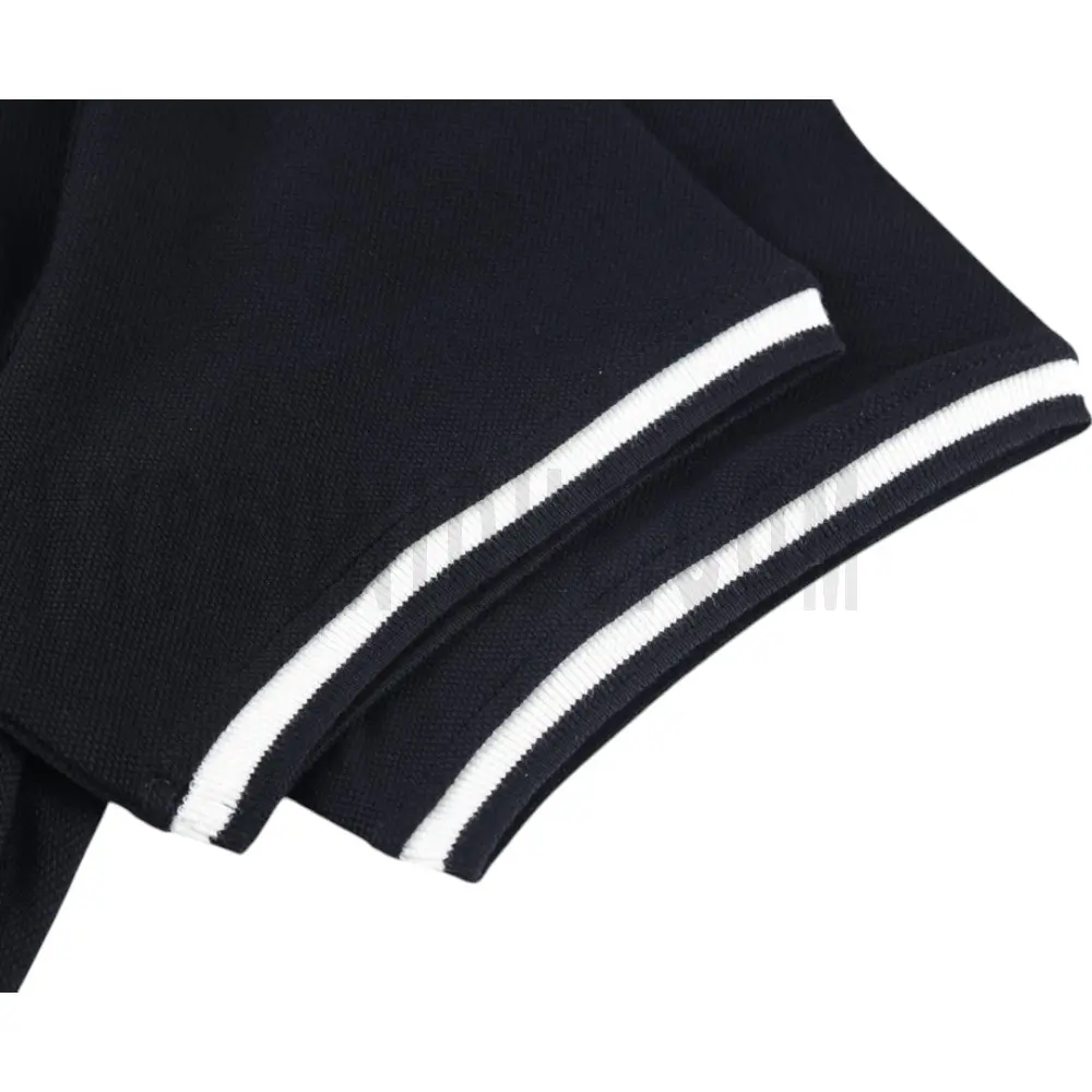 The sleeves of the black clothes