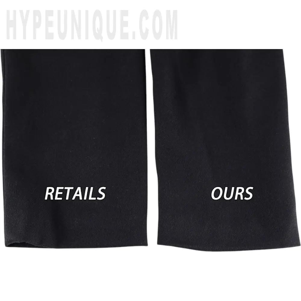 The sleeves of the clothes