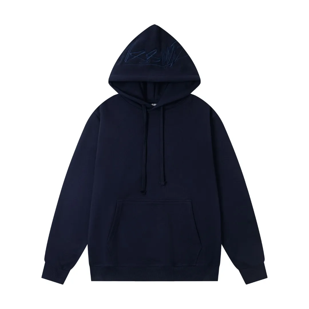 Stussy Script Embroidered Pullover Hoodie