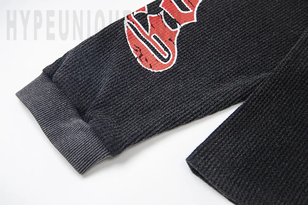 The sleeves of the clothes