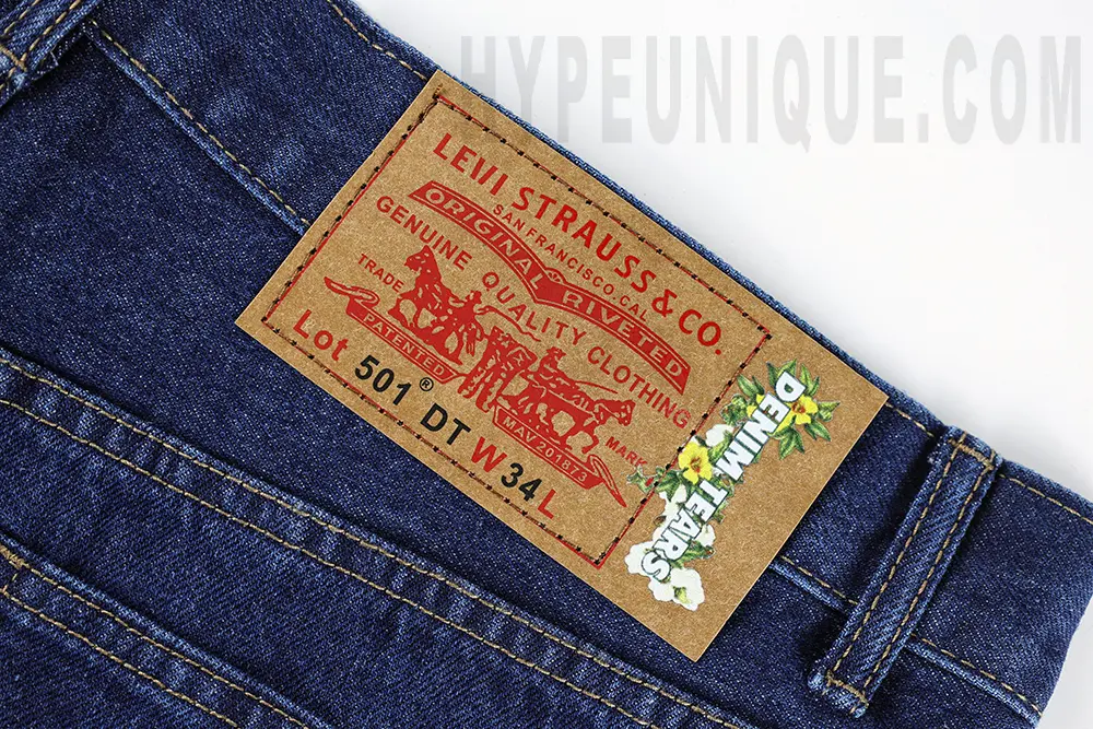 the denim tears tag