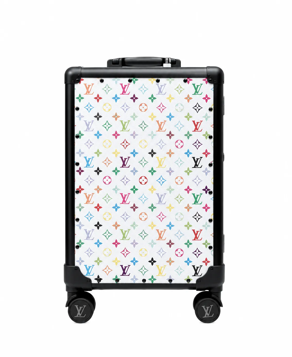 Multicolor Monogram Rolling Travel Luggage