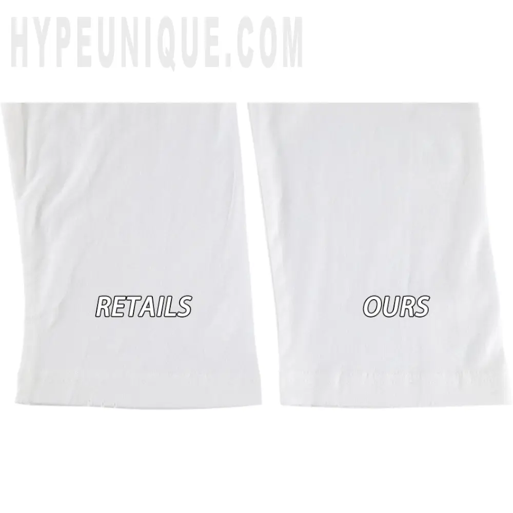 The sleeves of the clothes
