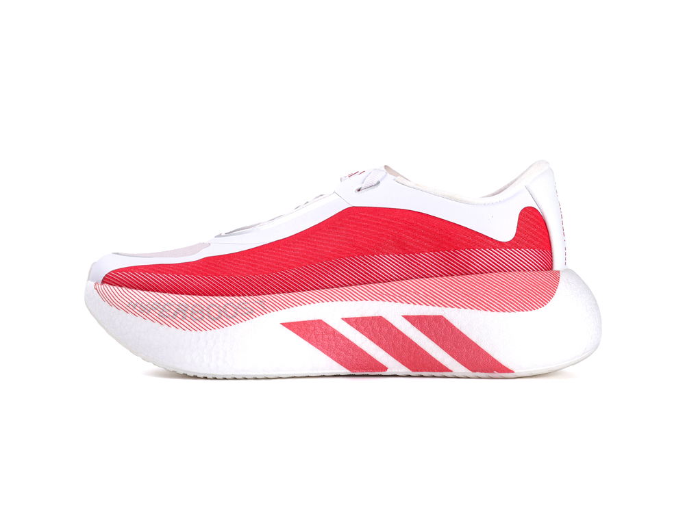 Adidas Hyperboost Edge M Cloud White Pure Ruby Left Side View