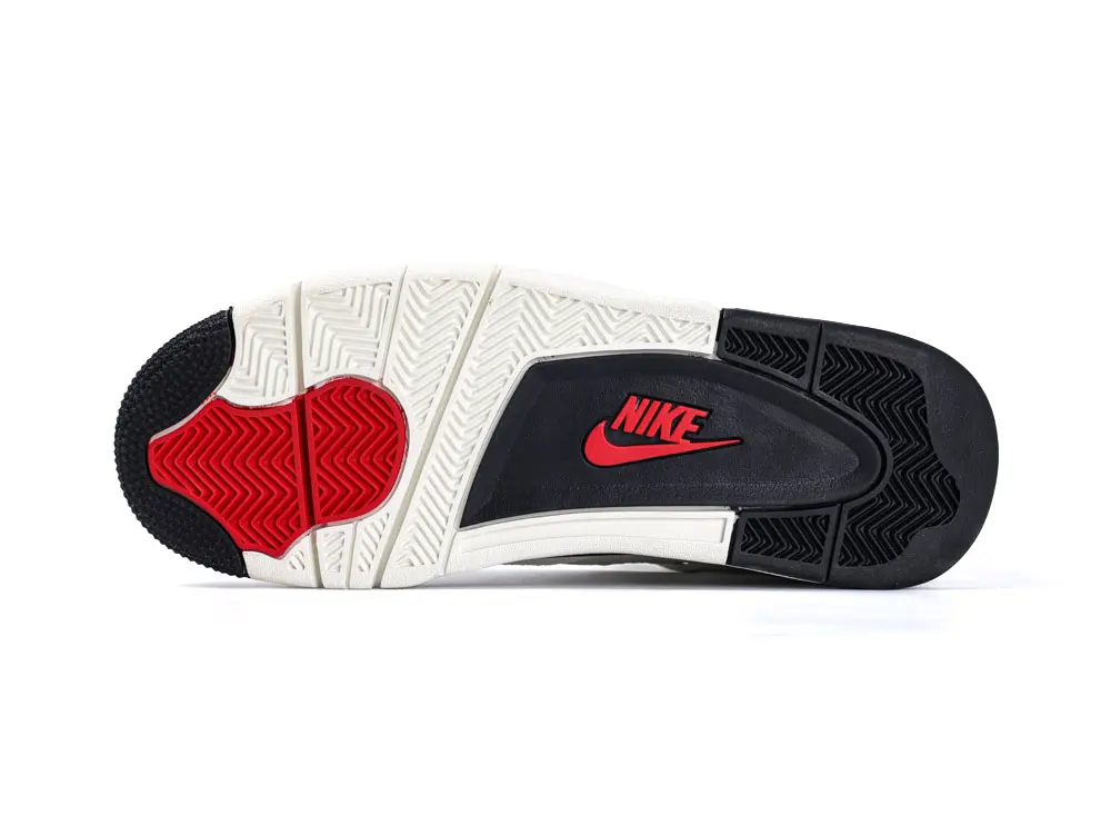 the black, red white ousole