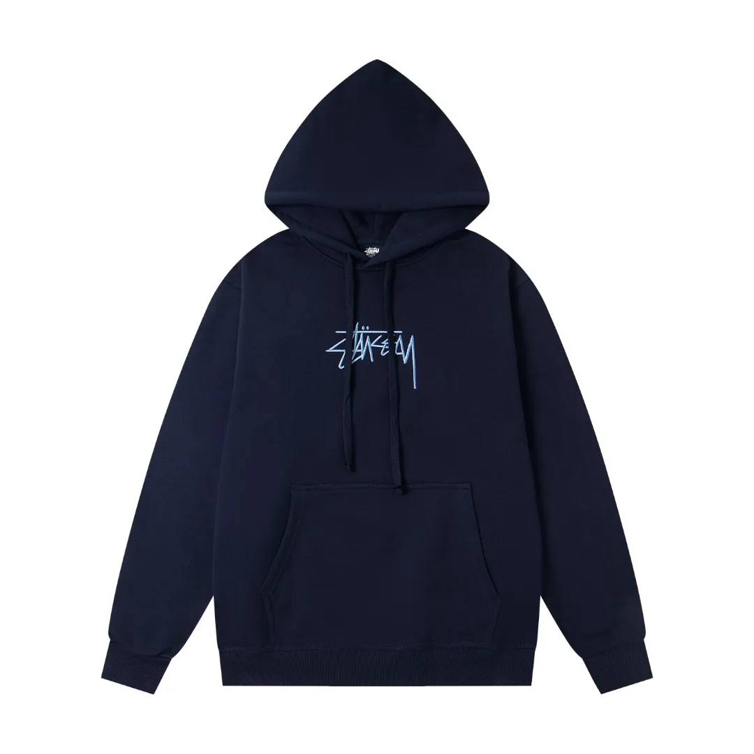Stussy Embroidered Logo Pullover Hoodie